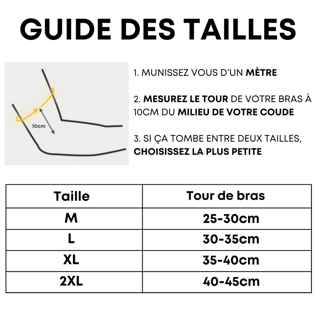 Maintiens de Compression pour Coudes