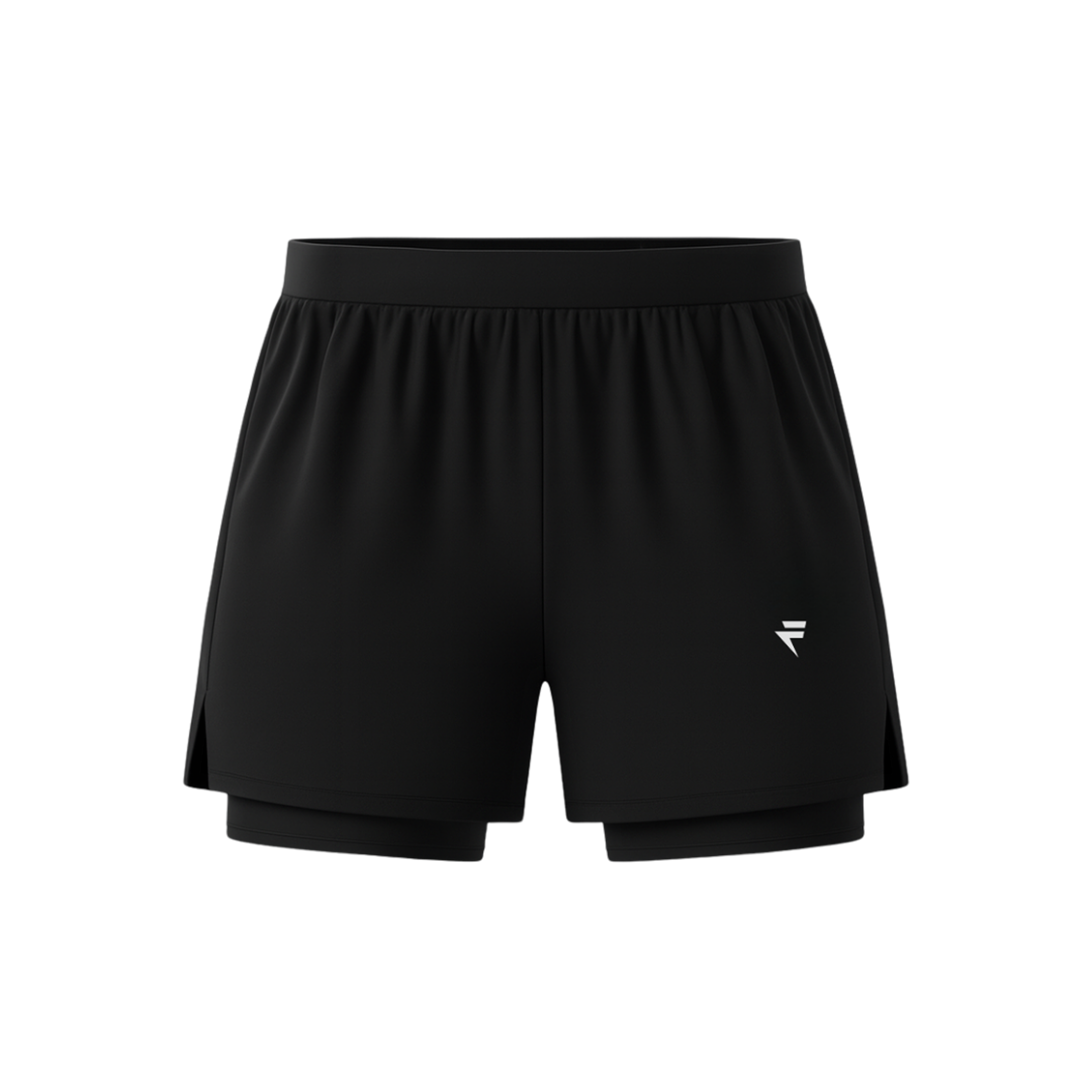 Short 2 en 1 avec compression intégrée